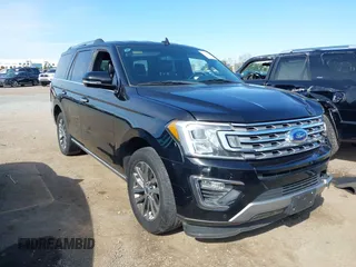 2018 Ford Expedition Limited with VIN 1FMJU1KT2JEA18554, listed as a IAAI auction lot 41754552 with 196,780 mi miles. Bid and sale history available at carsss.com. Image 1.
