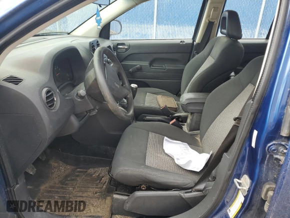 2009 Jeep Compass North with VIN 1J4FT47B99D159552, listed as a Copart auction lot 50838655 with 109,574 mi miles and Clean Title. Bid and sale history available at carsss.com. Image 7.
