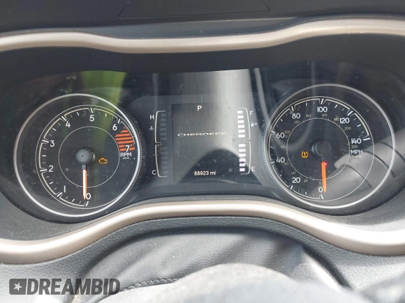 2017 Jeep Cherokee Latitude with VIN 1C4PJMCBXHW515628, listed as a IAAI auction lot 42295318 with 88,923 mi miles and . Bid and sale history available at DreamBid. Image 7.