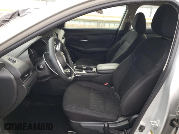 2023 Nissan Sentra S with VIN 3N1AB8BV0PY298963, listed as a Copart auction lot 52571885 with 25,309 mi miles and Salvage Title. Bid and sale history available at DreamBid. Image 7.