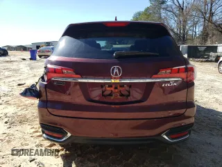 2017 Acura RDX w/Technology Pkg with VIN 5J8TB3H57HL021349, listed as a Copart auction lot 45471785 with 95,708 mi miles and Salvage Title. Bid and sale history available at carsss.com. Image 6.