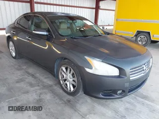 2010 Nissan Maxima S with VIN 1N4AA5AP9AC819847, listed as a IAAI auction lot 42575649 with 168,873 mi miles and . Bid and sale history available at DreamBid. Image 1.