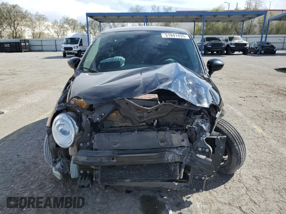2015 FIAT 500 Pop with VIN 3C3CFFAR3FT508054, listed as a Copart auction lot 51841435 with 92,706 mi miles and Salvage title. Bid and sale history available at DreamBid. Image 5.