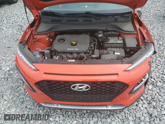 2020 Hyundai Kona SEL Plus with VIN KM8K62AA7LU558429, listed as a Copart auction lot 50359095 with 44,432 mi miles and Salvage Title. Bid and sale history available at carsss.com. Image 12.