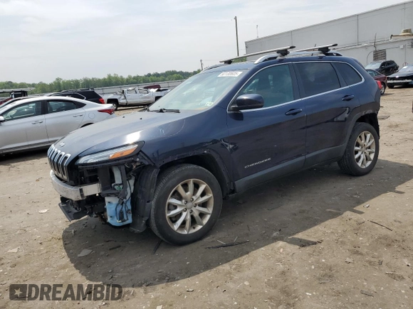 2014 Jeep Cherokee Limited z VIN 1C4PJMDS4EW250702, wystawiony jako Copart lot #60130605 z przebiegiem 92 124 mil mil oraz Szkoda całkowita • Salvage title. Historia ofert i sprzedaży dostępna na DreamBid. Obrazek 1.