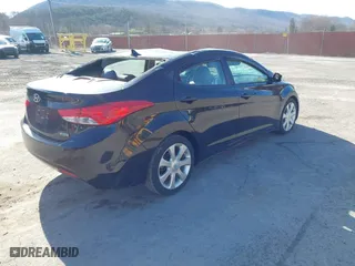 2012 Hyundai Elantra GLS with VIN 5NPDH4AE8CH083096, listed as a IAAI auction lot 41857602 with 87,746 mi miles. Bid and sale history available at carsss.com. Image 4.