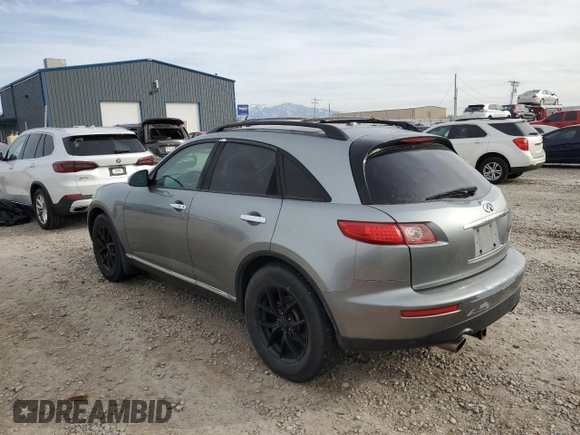 2007 Infiniti FX35 with VIN JNRAS08W47X210142, listed as a Copart auction lot 76359914 with 294,014 mi miles and Clean Title. Bid and sale history available at carsss.com. Image 2.
