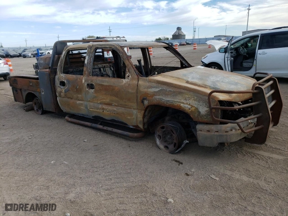 2007 Chevrolet Silverado 2500HD Classic LT1 with VIN 1GCHK23D37F137934, listed as a Copart auction lot 75250914 with 0 mi miles and Salvage Title. Bid and sale history available at carsss.com. Image 4.