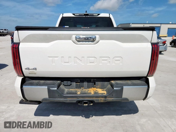 2024 Toyota Tundra Limited Hybrid with VIN 5TFJC5DBXRX059405, listed as a Copart auction lot 59802805 with 15,392 mi miles and Salvage title. Bid and sale history available at DreamBid. Image 6.