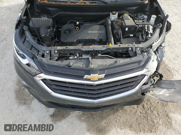 2018 Chevrolet Equinox LT with VIN 3GNAXJEV3JS552622, listed as a Copart auction lot 47619245 with 80,294 mi miles and Salvage title. Bid and sale history available at DreamBid. Image 12.