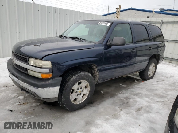 2006 Chevrolet Tahoe LT with VIN 1GNEC13ZX6R152442, listed as a Copart auction lot 45239385 with 0 mi miles and Salvage Title. Bid and sale history available at carsss.com. Image 1.