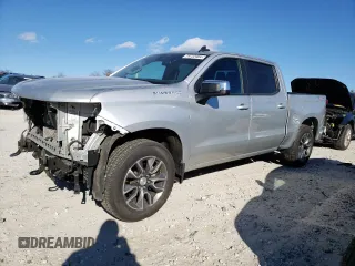 2022 Chevrolet Silverado 1500 LT with VIN 3GCPYJEK9NG109258, listed as a Copart auction lot 79732984 with 69,264 mi miles and Salvage Title. Bid and sale history available at DreamBid. Image 1.