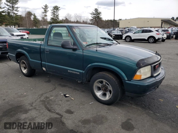 1998 GMC Sonoma with VIN 1GTCS1443W8522531, listed as a Copart auction lot 50527175 with 120,687 mi miles and Salvage Title. Bid and sale history available at carsss.com. Image 4.