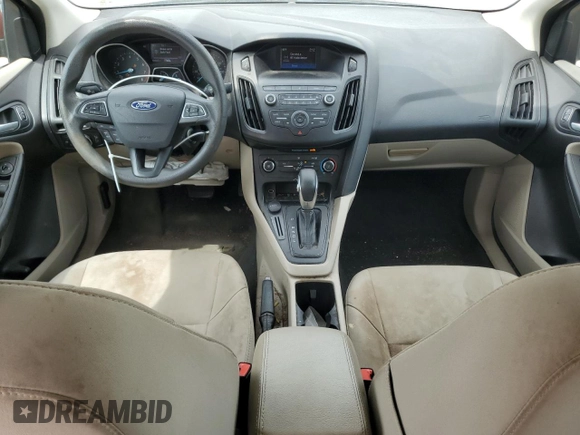 2018 Ford Focus SE with VIN 1FADP3F21JL316763, listed as a Copart auction lot 50241445 with 104,830 mi miles and Salvage Title. Bid and sale history available at carsss.com. Image 8.