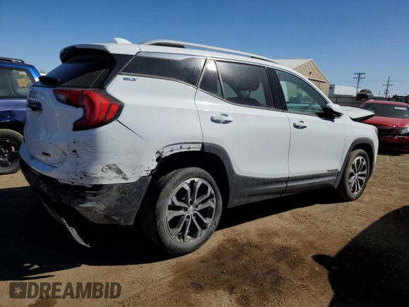 2019 GMC Terrain SLT with VIN 3GKALVEX4KL275802, listed as a Copart auction lot 49688205 with 53,450 mi miles and Clean Title. Bid and sale history available at carsss.com. Image 3.