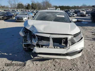 2020 Honda Civic Sedan LX with VIN 19XFC2F62LE004930, listed as a Copart auction lot 46882895 with 136,605 mi miles and Salvage Title. Bid and sale history available at carsss.com. Image 5.