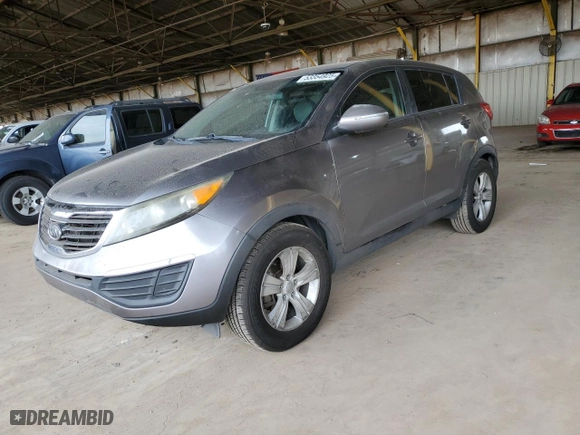 2012 Kia Sportage LX with VIN KNDPB3A28C7257185, listed as a Copart auction lot 53354925 with 209,699 mi miles and Clean Title. Bid and sale history available at carsss.com. Image 1.