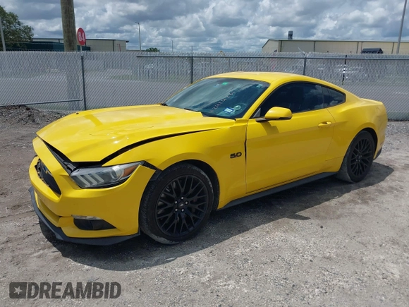 2015 Ford Mustang GT z VIN 1FA6P8CF4F5362399, wystawiony jako IAAI lot #42414261 z przebiegiem 45 823 mil mil oraz . Historia ofert i sprzedaży dostępna na DreamBid. Obrazek 2.