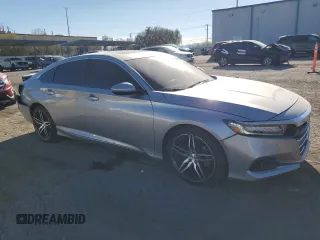 2021 Honda Accord Touring z VIN 1HGCV2F92MA013544, wystawiony jako Copart lot #50718095 z przebiegiem 51 035 mil mil oraz Szkoda całkowita • Salvage title. Historia ofert i sprzedaży dostępna na DreamBid. Obrazek 4.