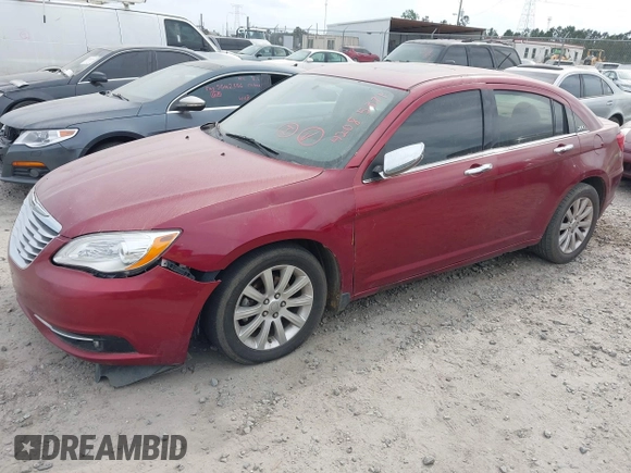 2013 Chrysler 200 Limited with VIN 1C3CCBCG1DN598685, listed as a IAAI auction lot 42085371 with 167,049 mi miles and . Bid and sale history available at DreamBid. Image 2.