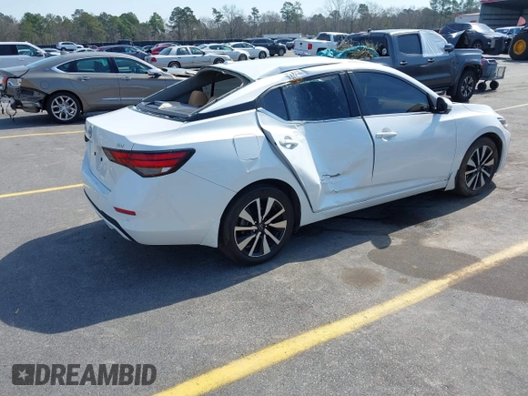 2024 Nissan Sentra SV with VIN 3N1AB8CV1RY205644, listed as a IAAI auction lot 41778439 with 40,266 mi miles and . Bid and sale history available at DreamBid. Image 4.
