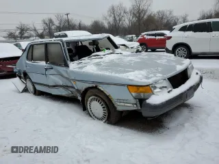 1991 Saab 900 z VIN YS3AK45E3M7000204, wystawiony jako Copart lot #43569965 z przebiegiem 344 784 mil mil oraz Szkoda całkowita • Salvage title. Historia ofert i sprzedaży dostępna na DreamBid. Obrazek 4.