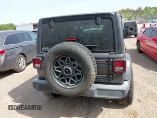 2019 Jeep Wrangler Unlimited Sport S with VIN 1C4HJXDG2KW516571, listed as a IAAI auction lot 42043223 with 58,131 mi miles and . Bid and sale history available at DreamBid. Image 16.