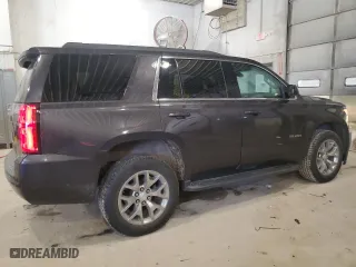 2018 Chevrolet Tahoe LS with VIN 1GNSKAKC0JR258071, listed as a Copart auction lot 49054535 with 136,406 mi miles and Salvage Title. Bid and sale history available at carsss.com. Image 3.