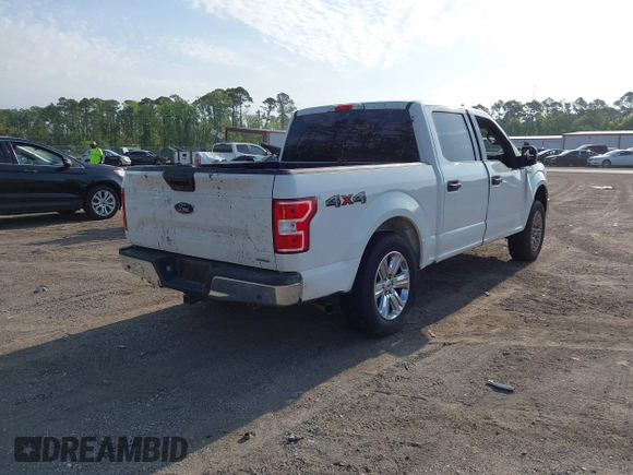 2020 Ford F-150 XL with VIN 1FTEW1E44LFB16292, listed as a IAAI auction lot 42179747 with Not provided miles and . Bid and sale history available at DreamBid. Image 4.