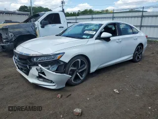 2019 Honda Accord Sport with VIN 1HGCV2F38KA022256, listed as a Copart auction lot 62394155 with 73,232 mi miles and Salvage title. Bid and sale history available at DreamBid. Image 1.
