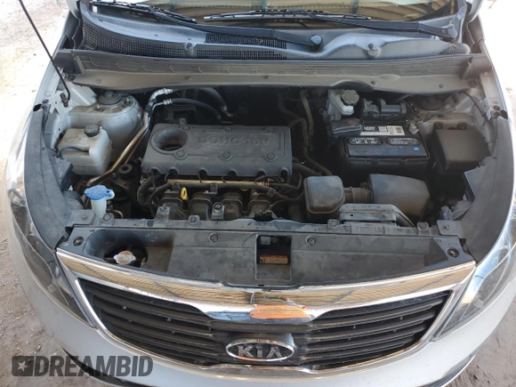 2011 Kia Sportage LX with VIN KNDPB3A2XB7087961, listed as a Copart auction lot 64266405 with 97,094 mi miles and Salvage title. Bid and sale history available at DreamBid. Image 12.
