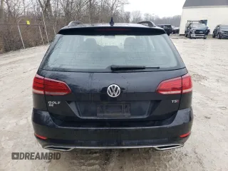 2018 Volkswagen Golf SportWagen S with VIN 3VWD17AU2JM763173, listed as a Copart auction lot 85984134 with 158,401 mi miles and Salvage Title. Bid and sale history available at carsss.com. Image 6.