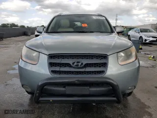 2008 Hyundai Santa Fe SE with VIN 5NMSH13E38H156298, listed as a Copart auction lot 52581955 with 152,963 mi miles and Salvage Title. Bid and sale history available at carsss.com. Image 5.