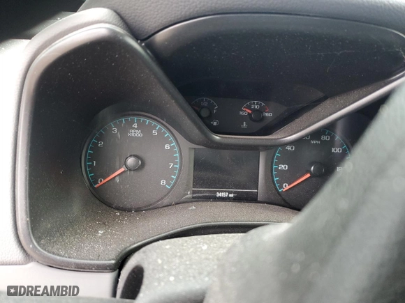 2021 Chevrolet Colorado 4WD Work Truck with VIN 1GCGTBEN3M1147063, listed as a Copart auction lot 88784025 with 34,157 mi miles and Salvage Title. Bid and sale history available at carsss.com. Image 9.
