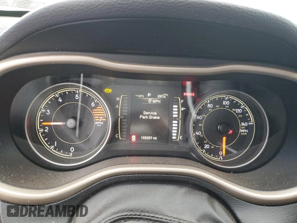 2017 Jeep Cherokee Latitude z VIN 1C4PJMCB1HW632045, wystawiony jako Copart lot #88050445 z przebiegiem 155 257 mil mil oraz Szkoda całkowita • Salvage title. Historia ofert i sprzedaży dostępna na DreamBid. Obrazek 9.