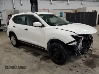 2020 Nissan Rogue S with VIN KNMAT2MV5LP517092, listed as a Copart auction lot 53244305 with 36,764 mi miles and Salvage Title. Bid and sale history available at DreamBid. Image 4.