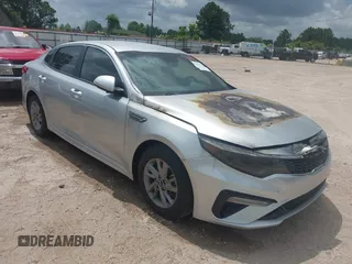 2019 Kia Optima LX with VIN 5XXGT4L32KG298152, listed as a IAAI auction lot 42441100 with Not provided miles and . Bid and sale history available at DreamBid. Image 1.