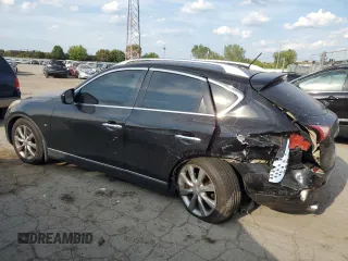 2015 Infiniti QX50 Journey with VIN JN1BJ0HP2FM731265, listed as a Copart auction lot 70217134 with 82,288 mi miles and Salvage Title. Bid and sale history available at carsss.com. Image 2.