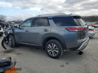 2024 Nissan Pathfinder SL with VIN 5N1DR3CC3RC310553, listed as a Copart auction lot 87014594 with 1,684 mi miles and Salvage Title. Bid and sale history available at carsss.com. Image 2.
