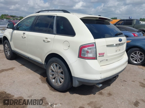 2007 Ford Edge SEL PLUS with VIN 2FMDK49CX7BA66141, listed as a IAAI auction lot 42101504 with 1 mi miles. Bid and sale history available at carsss.com. Image 3.