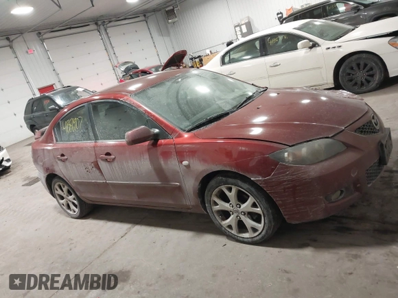 2008 Mazda Mazda3 i Touring Value with VIN JM1BK32F881176435, listed as a IAAI auction lot 41386907 with 156,763 mi miles. Bid and sale history available at carsss.com. Image 13.