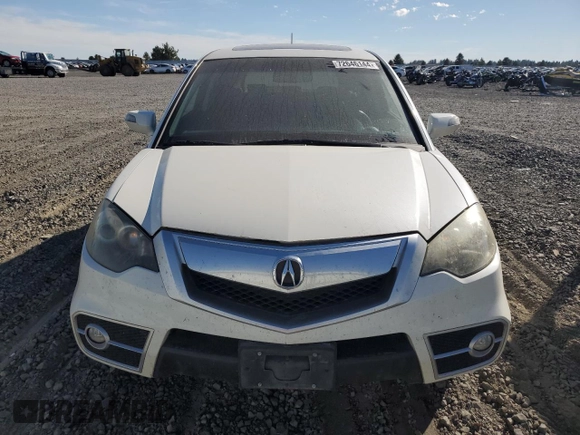 2011 Acura RDX with VIN 5J8TB1H2XBA002405, listed as a Copart auction lot 72646144 with 141,647 mi miles and Salvage Title. Bid and sale history available at DreamBid. Image 5.
