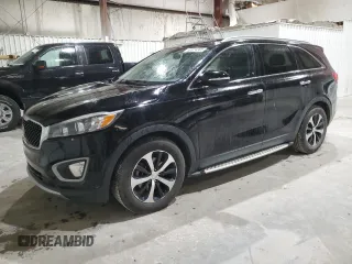 2016 Kia Sorento EX with VIN 5XYPH4A5XGG034556, listed as a Copart auction lot 55974305 with 143,841 mi miles and Salvage title. Bid and sale history available at DreamBid. Image 1.