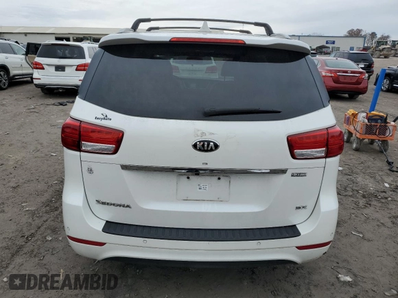 2015 Kia Sedona SX with VIN KNDMC5C19F6066689, listed as a Copart auction lot 85080314 with 154,972 mi miles and Clean Title. Bid and sale history available at carsss.com. Image 6.
