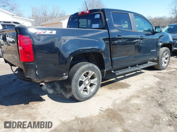 2019 Chevrolet Colorado 2WD Z71 with VIN 1GCGSDEN0K1181991, listed as a IAAI auction lot 41590482 with 38,432 mi miles. Bid and sale history available at carsss.com. Image 4.