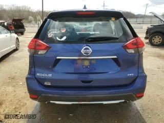 2017 Nissan Rogue S with VIN JN8AT2MV4HW008175, listed as a Copart auction lot 50581225 with 93,250 mi miles and Salvage Title. Bid and sale history available at carsss.com. Image 6.
