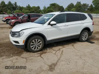 2018 Volkswagen Tiguan SEL z VIN 3VV2B7AX5JM161449, wystawiony jako Copart lot #59318875 z przebiegiem 73 343 mil mil oraz Szkoda całkowita • Salvage title. Historia ofert i sprzedaży dostępna na DreamBid. Obrazek 1.