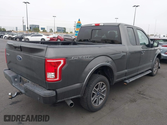 2017 Ford F-150 XL with VIN 1FTEX1CGXHKD72669, listed as a IAAI auction lot 42397837 with 90,117 mi miles and . Bid and sale history available at DreamBid. Image 4.