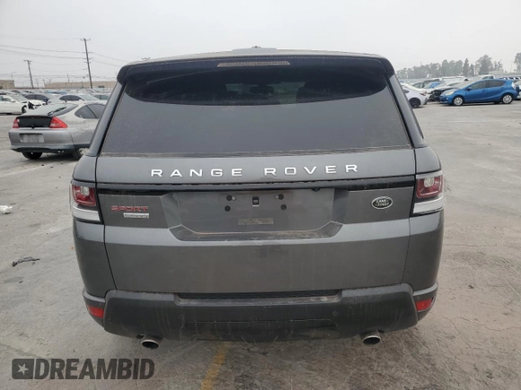 2014 Land Rover Range Rover Sport Autobiography with VIN SALWV2TF1EA377812, listed as a Copart auction lot 59728525 with 44,889 mi miles and Salvage title. Bid and sale history available at DreamBid. Image 6.
