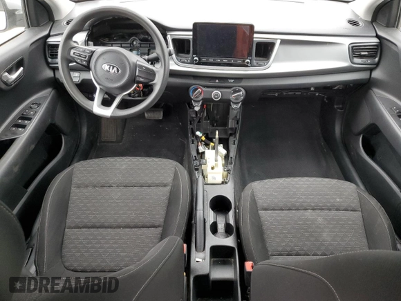 2021 Kia Rio LX with VIN 3KPA24AD7ME395704, listed as a Copart auction lot 70481794 with 0 mi miles and Salvage Title. Bid and sale history available at carsss.com. Image 8.